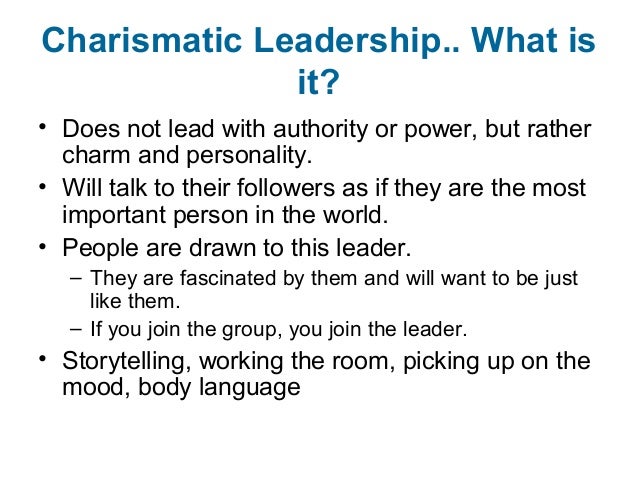 charismatic leadership advantages and disadvantages charismatic leadership vs transformational leadership